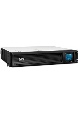 APC Джерело безперебійного живлення Smart-UPS C 1000VA/600W, RM 2U, LCD, USB, SmartConnect, 4xC13