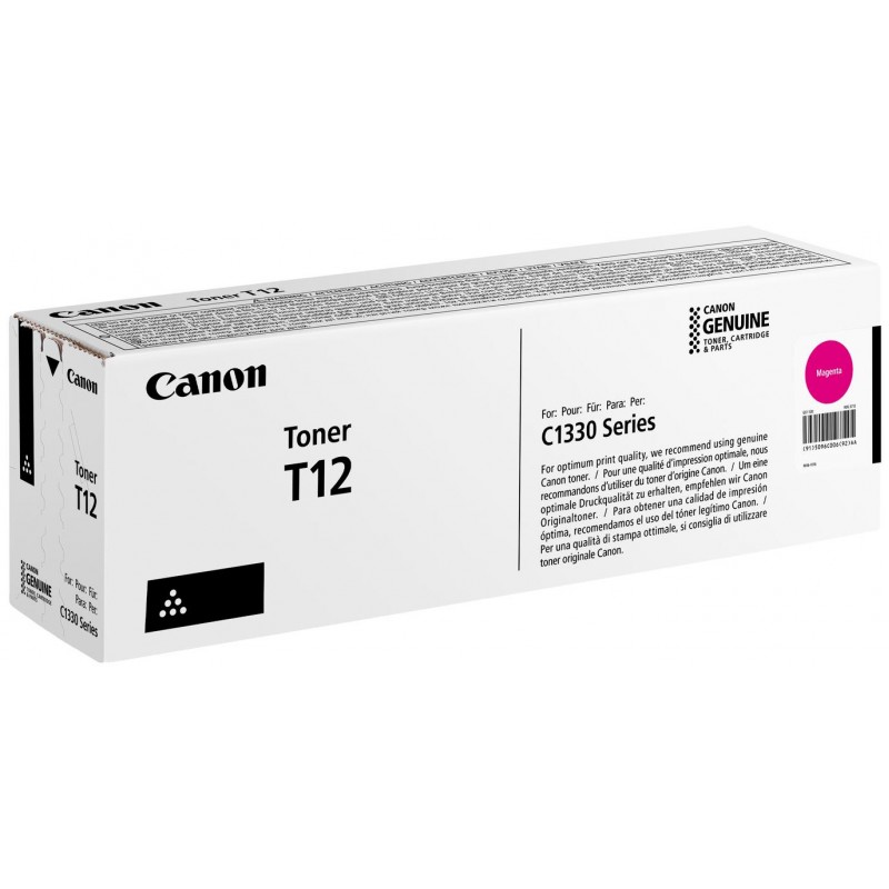 Canon Картридж T12 i-SENSYS XC1333 Series (5400 стор.) Magenta