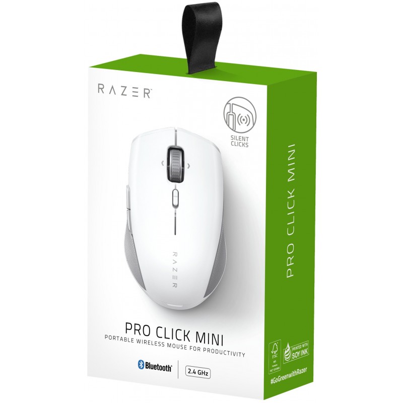 Razer Миша ігрова Pro Click Mini WL White