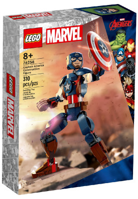 LEGO Конструктор Marvel Фігурка Капітана Америка для складання