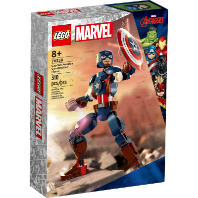 LEGO Конструктор Marvel Фігурка Капітана Америка для складання