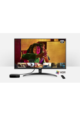 LG Монітор LG 32" 32UR500K-B 2x HDMI, DP, Audio, VA, 3840x2160, 4ms, DCI-P3 90%, FreeSync, HDR10