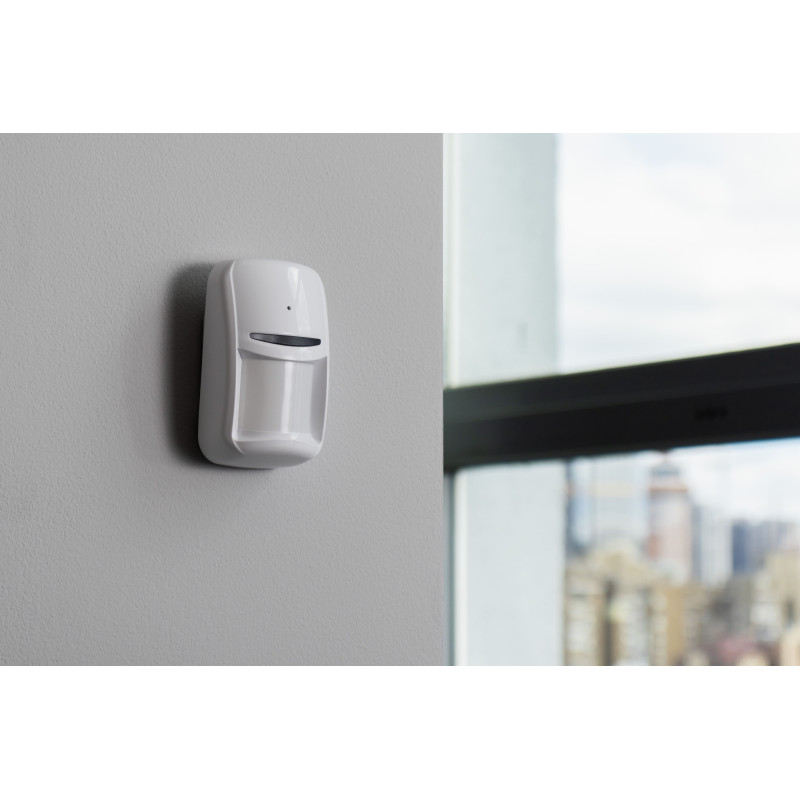 U-Prox Датчик руху та розбиття скла PIR Combi White, бездротовий, білий