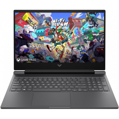 HP Ноутбук Victus 16-r1040ru 16.1" FHD IPS AG, Intel i5-14450HX, 16GB, F512GB, NVD3050-6, DOS, чорний