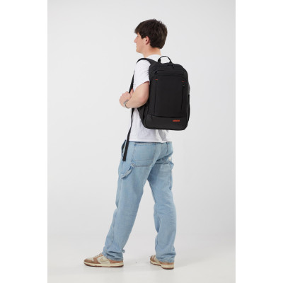 American Tourister Рюкзак для ноутбука 15.6" American Tourister, Urban Groove UG29 office backpack, поліестер, 26л, чорний American Tourister Рюкзак для ноутбука 15.6" American Tourister, Urban Groove UG29 office backpack, поліестер, 26л, чорний