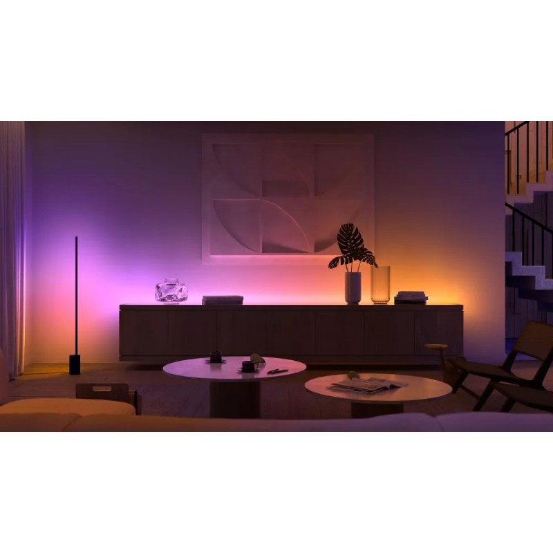 Philips Hue Лампа розумна E27, 15W(100Вт), 2000K-6500K, RGB, ZigBee, Bluetooth, димування