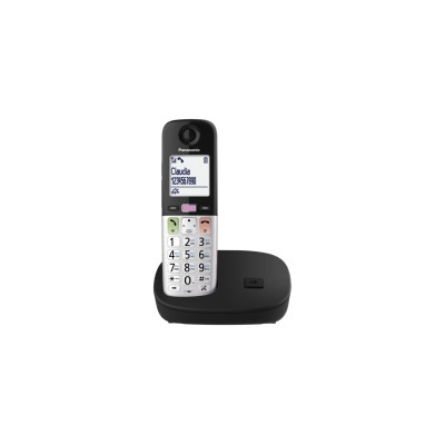 Panasonic Радіотелефон DECT KX-TGU410UCB, чорно-сріблястий