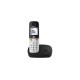 Panasonic Радіотелефон DECT KX-TGU410UCB, чорно-сріблястий