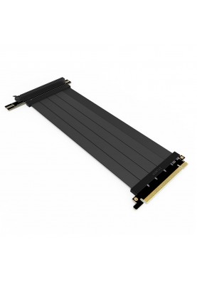 Zalman Райзер кабель RCG422, PCI-E 4.0, PCI-E x 16 Male to PCI x 16 Female, 220mm, Black