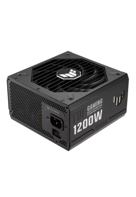 ASUS Блок живлення TUF GAMING (1200W), >90%, 80+ Gold, 135мм, 1xMB 24pin(20+4), 2xCPU 8pin(4+4), 4xMolex, 5xSATA, 3xPCIe 8pin(6+2), 1xP TUF-GAMING-1200G