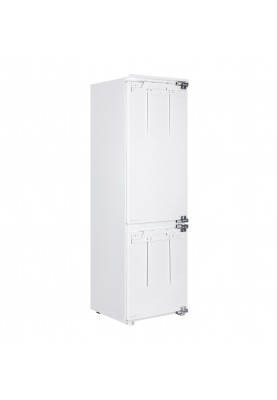ARDESTO Холодильник вбуд. з нижн. мороз., 177x54.5x54, xолод.відд.-180л, мороз.відд.-68л, 2дв., А+, NF, door-on-door, білий
