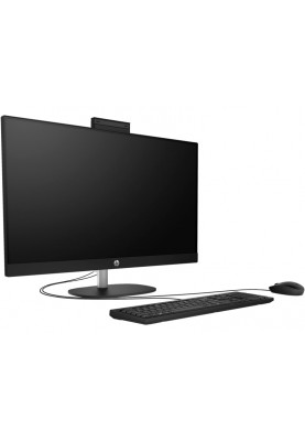 HP Комп'ютер персональний моноблок All-in-One 27" FHD IPS AG, Intel i3-1315U, 16GB, F512GB, UMA, WiFi, кл+м, DOS, чорний