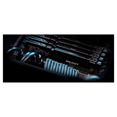 Kingston Пам'ять ПК DDR5 64GB KIT (32GBx2) 6000 FURY Beast EXPO