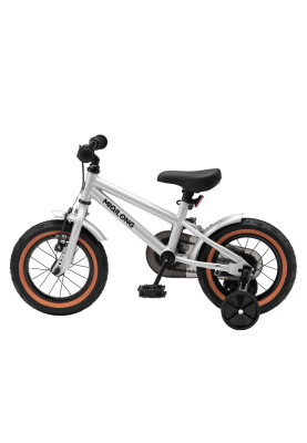 Miqilong Дитячий велосипед ST 12" сріблій