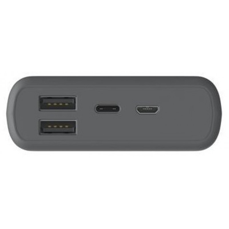 HAMA Портативний зарядний пристрій Power Bank Supreme 10HD 10000 mAh Grey