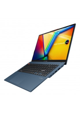 ASUS Ноутбук ASUS Vivobook S 15 K5504VA-MA377 15.6" 2.8K OLED, Intel i9-13900H, 16GB, F1TB, UMA, NoOS, Синій