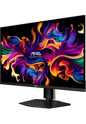 MSI Монітор 31.5" MAG 321UPX-QD 2xHDMI, DP, USB-C, Audio, OLED, 3840x2160, 240Hz, 0.03ms, DCI-P3 99%, AdaptiveSync, HAS, HDR400