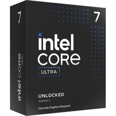Intel Центральний процесор Core Ultra 7 265KF 20C/20T 3.9GHz 30Mb LGA1851 125W w/o graphics Box