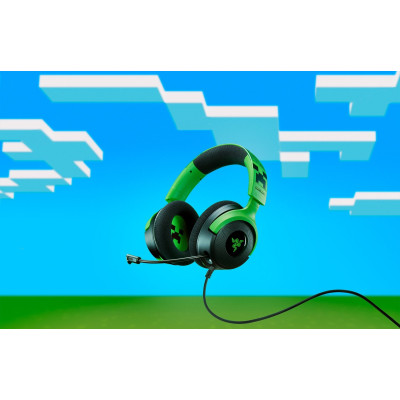 Razer Гарнітура Kraken V4 X, 7.1, USB-A, 1.8м, RGB, Minecraft Ed. Razer Гарнітура Kraken V4 X, 7.1, USB-A, 1.8м, RGB, Minecraft Ed.