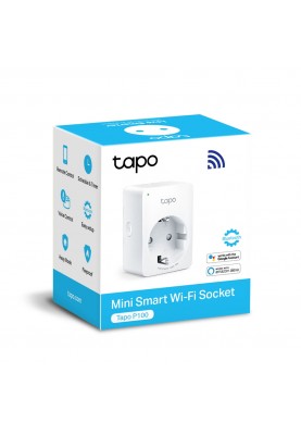 TP-Link Смарт-розетка Tapo P100 N300 BT 10A