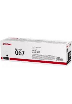 Canon Картридж 067 MF651Cw/MF655Cdw/MF657Cdw/LBP631Cw/LBP633Cdw Black (1350 стор.)