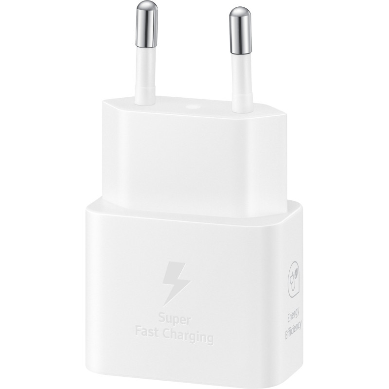 Samsung Зарядний пристрій мережевий 25Вт USB-С, кабель USB-C > USB-C, 1м, білий