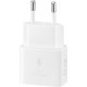 Samsung Зарядний пристрій мережевий 25Вт USB-С, кабель USB-C > USB-C, 1м, білий