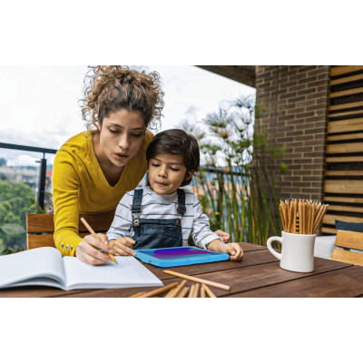 Doogee Планшет U10 Kids 10.1" 4ГБ, 128ГБ, 5060мА, Android, блакитний