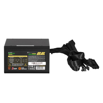 2E Gaming Блок живлення Solid Power (750W), >85%, 80+ Bronze, 120мм, 1xMB 24pin(20+4), 2xCPU 8pin(4+4), 3xMolex, 6xSATA, 4xPCIe 8pin(6+2), Semi Modular