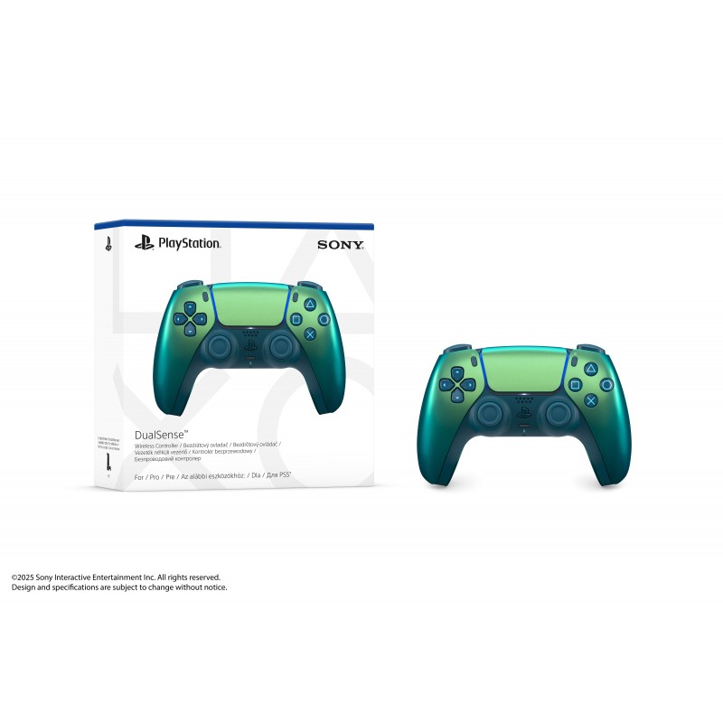 PlayStation Геймпад 5 Dualsense BT, Chrome Teal