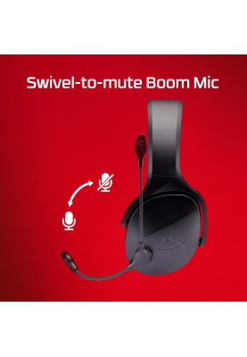 HyperX Гарнітура гравця Cloud Jet, WL/USB-A/USB-C, чорний