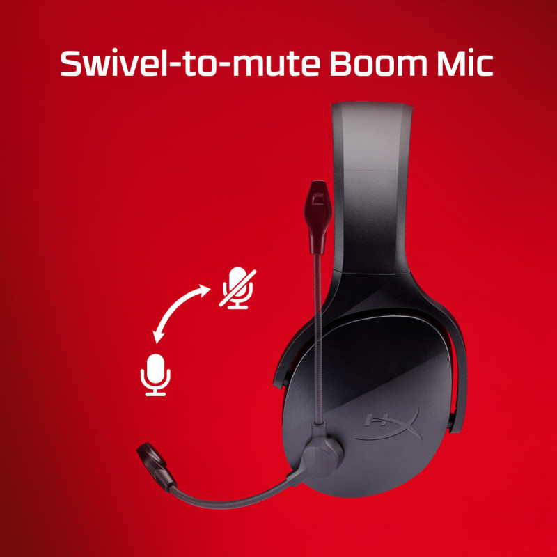 HyperX Гарнітура ігрова Cloud Jet, WL/USB-A/USB-C, чорний