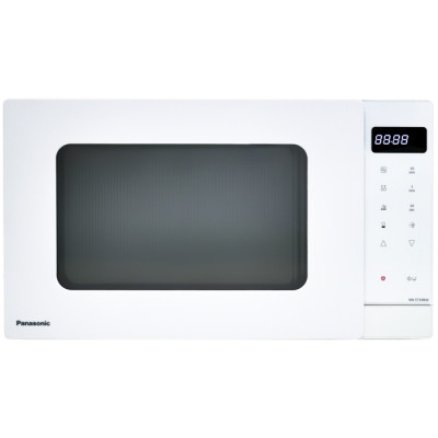 Panasonic Мікрохвильова піч, 25л, 800Вт, дисплей, відкрю ручкою, білий