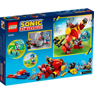 LEGO Конструктор Sonic the Hedgehog Сонік проти смертельного робота-яйця доктора Еґмана