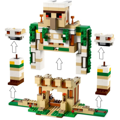 LEGO Конструктор Minecraft Фортеця Залізний голем