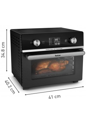 Tefal Мультипіч EasyFry Oven Multifunctional, 1800Вт, механічне керув., пластик, чорний