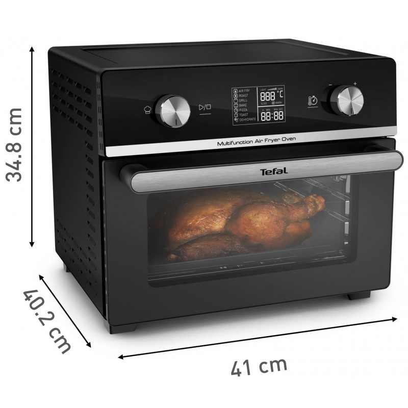 Tefal Мультипіч EasyFry Oven Multifunctional, 1800Вт, механічне керув., пластик, чорний