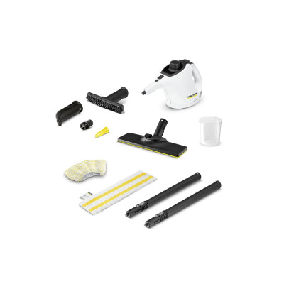 Karcher Пароочисник SC 1 EasyFix, 1200Вт, 200мл, 3Бар,білий