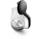 Gorenje Електрочайник 1.7л, 2,200 Вт, strix контроль, скло, білий