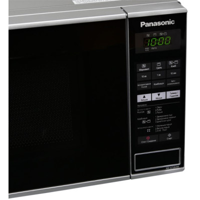 Panasonic Мікрохвильова піч, 20л, 800Вт, гриль, дисплей, чорний