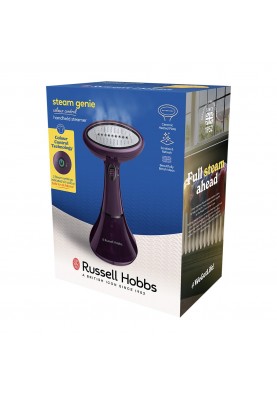 Russell Hobbs Відпарювач Genie Colour Control, 1800Вт, 200мл, 32Бар, фіолетовий