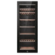Haier Холодильник для вина, 127x49.7х58, холод.відд.-198л, зон - 1, бут-84, ST, дисплей, чорний