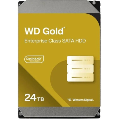 WD Жорсткий диск WD 24TB 3.5" 7200 512MB SATA Gold