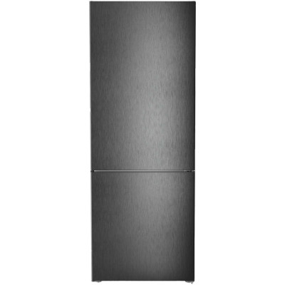 Liebherr Холодильник Liebherr з нижн. мороз., 201.5x74.7х67.5, холод.відд.-346л, мороз.відд.-128л, 2дв., A++, NF, диспл внутр., чорний