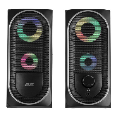 2E Акустична система PCS234 RGB, 2.0, USB, Black 2E Акустична система PCS234 RGB, 2.0, USB, Black