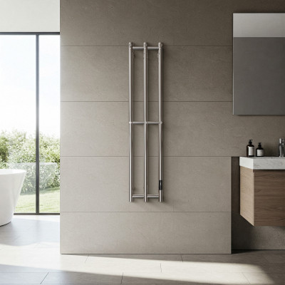 Mario Рушникосушка e-INOX Соле TR 2.0 K, 1170х250х100мм, таймер-регулятор, нерж.сталь, хром Mario Рушникосушка e-INOX Соле TR 2.0 K, 1170х250х100мм, таймер-регулятор, нерж.сталь, хром