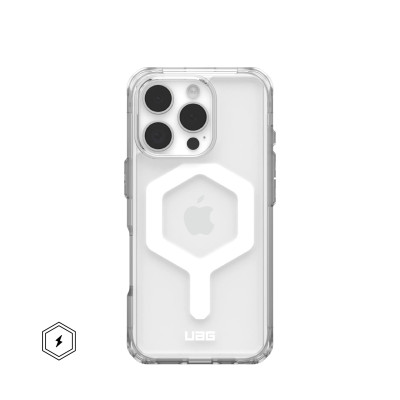 UAG Чохол для iPhone 16 Pro, Plyo Magsafe, Ice/White