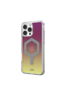 UAG Чохол для iPhone 16 Pro Max, Plyo Magsafe LE, Maroon/Yellow Ombre