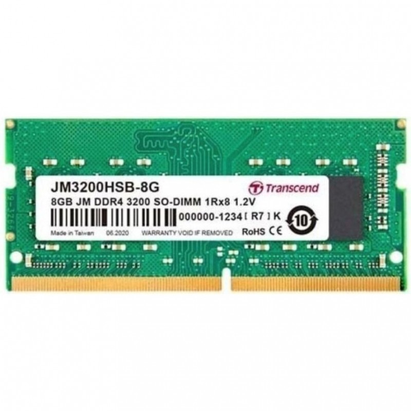 Transcend Пам'ять ноутбука DDR4 8GB 3200