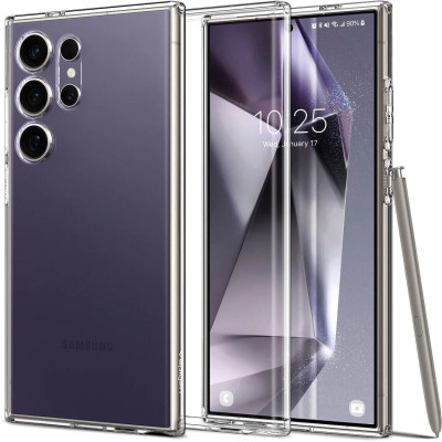 Spigen Чохол для Samsung Galaxy S24 Ultra, Liquid Crystal, Crystal Clear